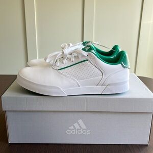 Adidas Retrocross White and Green Golf shoes Spikeless
